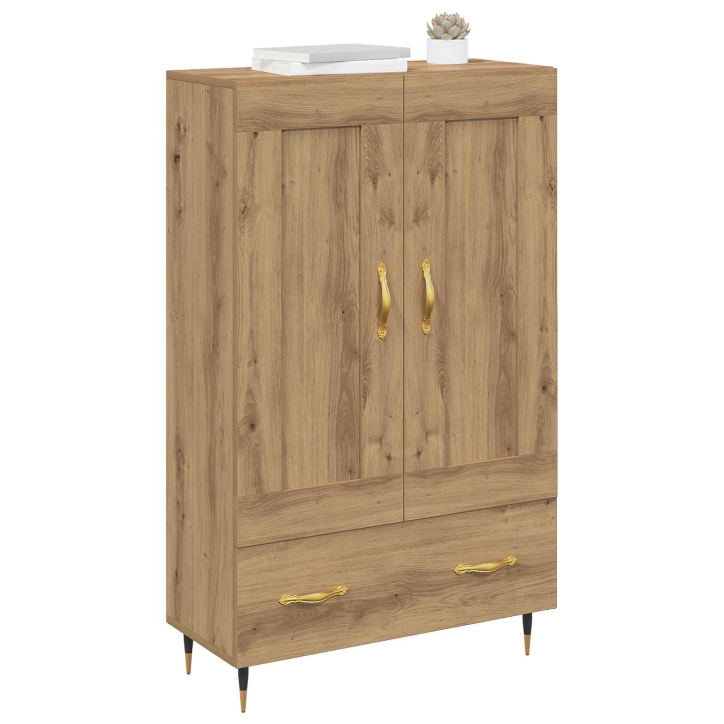 vidaXL Highboard Artisan Oak 69.5 x 31 x 115 cm Engineered Wood