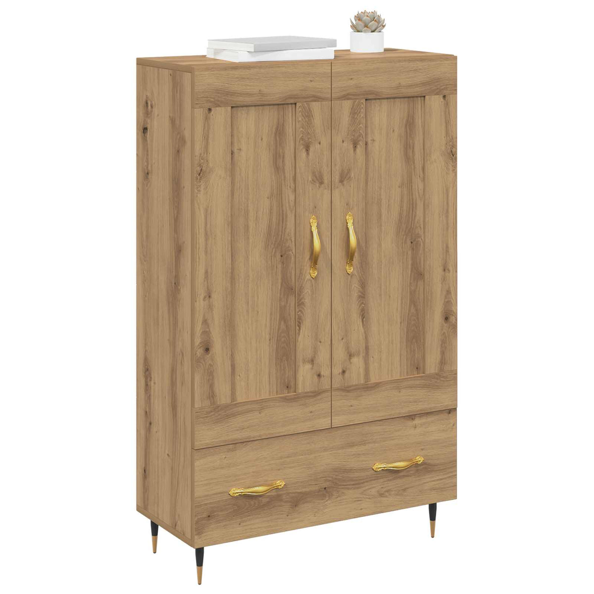 vidaXL Highboard Artisan Oak 69.5 x 31 x 115 cm Engineered Wood