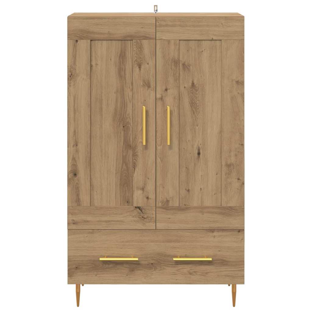 vidaXL Highboard Artisan Oak 69.5 x 31 x 115 cm Engineered Wood