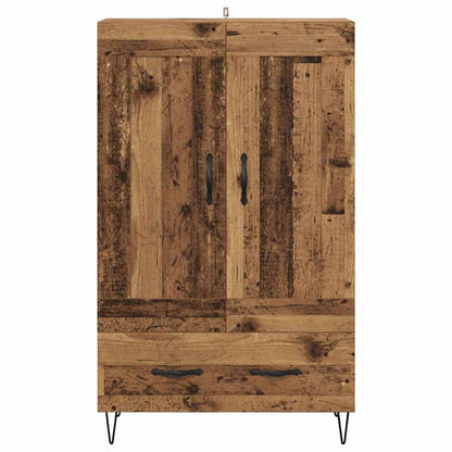 vidaXL Highboard Old Wood 69.5 x 31 x 115 cm Engineered Wood