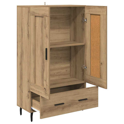 vidaXL Highboard Artisan Oak 69.5 x 31 x 115 cm Engineered Wood