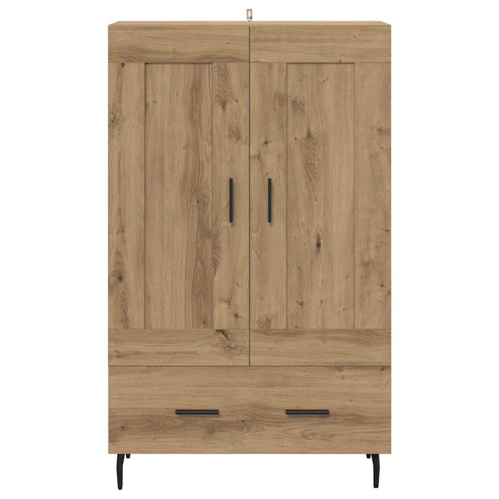 vidaXL Highboard Artisan Oak 69.5 x 31 x 115 cm Engineered Wood