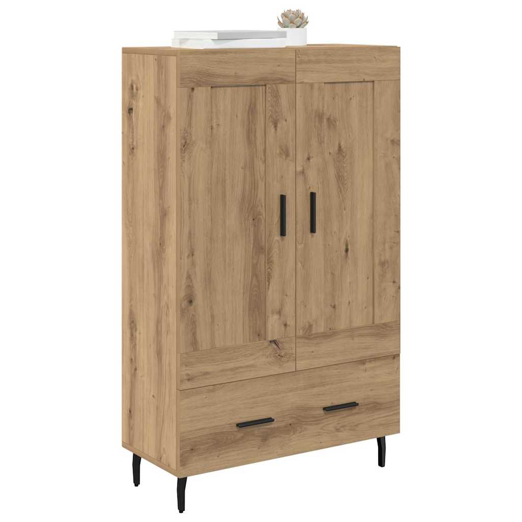 vidaXL Highboard Artisan Oak 69.5 x 31 x 115 cm Engineered Wood