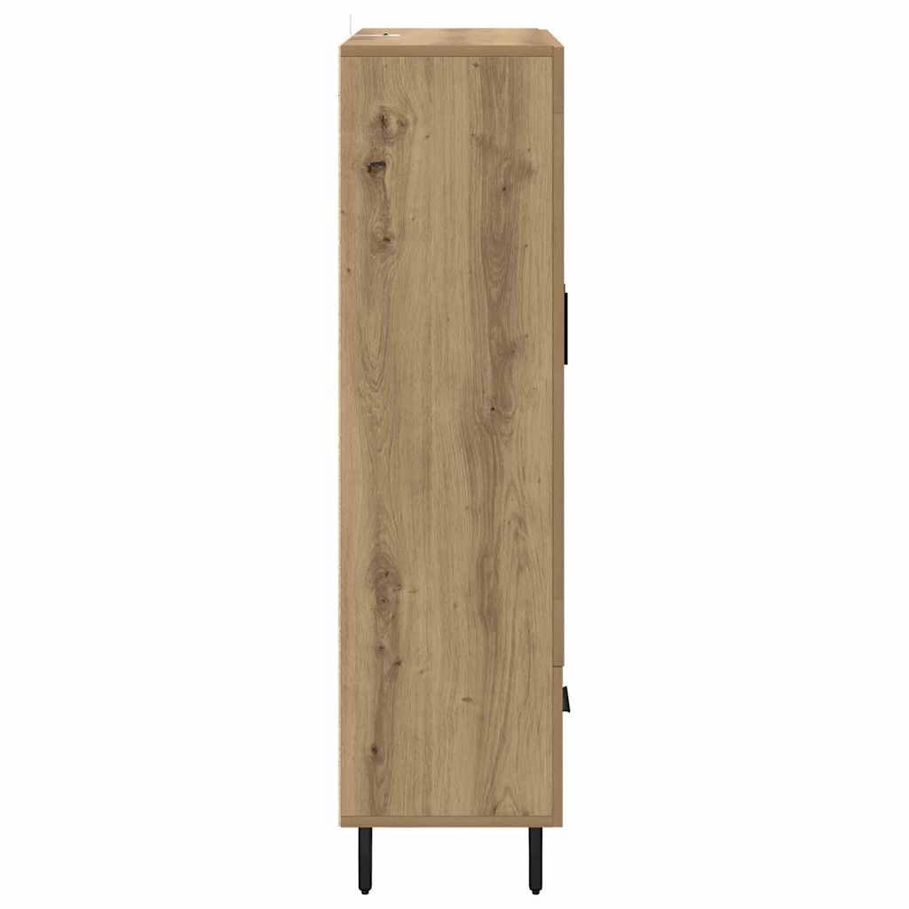 vidaXL Highboard Artisan Oak 69.5 x 31 x 115 cm Engineered Wood