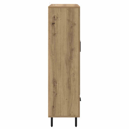 vidaXL Highboard Artisan Oak 69.5 x 31 x 115 cm Engineered Wood