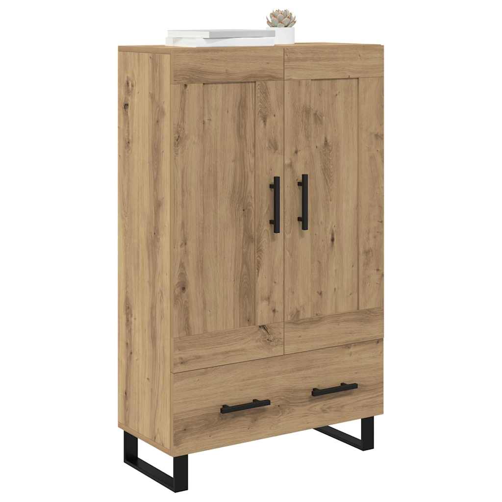vidaXL Highboard Artisan Oak 69.5 x 31 x 115 cm Engineered Wood