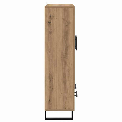 vidaXL Highboard Artisan Oak 69.5 x 31 x 115 cm Engineered Wood