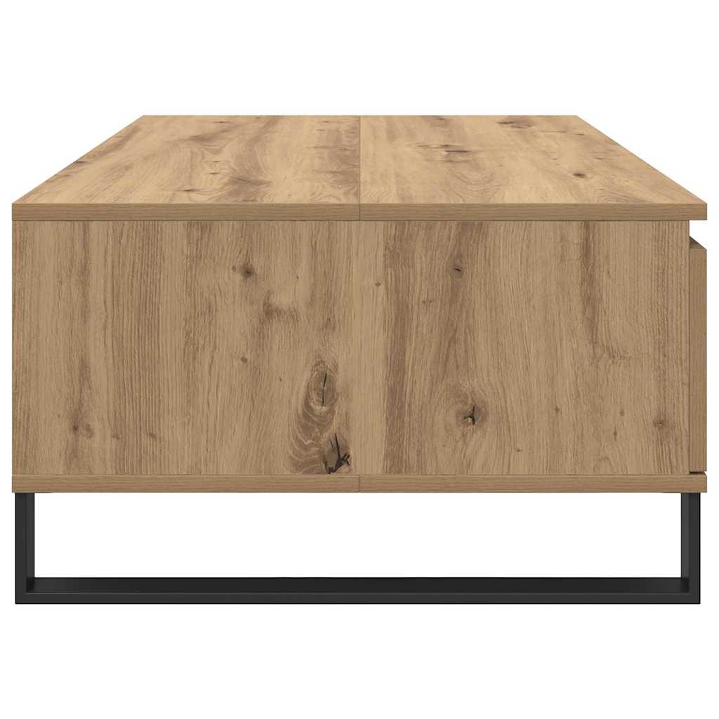 vidaXL Coffee Table Artisan Oak 90 x 60 x 35 cm Engineered Wood