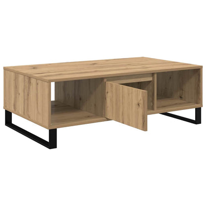 vidaXL Coffee Table Artisan Oak 104 x 60 x 35 cm Engineered Wood