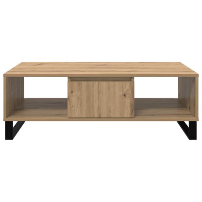 vidaXL Coffee Table Artisan Oak 104 x 60 x 35 cm Engineered Wood
