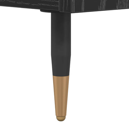vidaXL Sideboard Black Oak 60 x 35 x 70 cm Engineered Wood