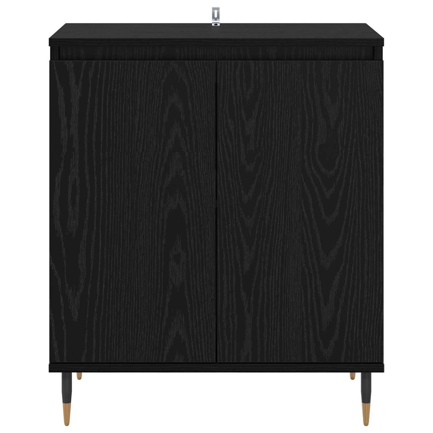 vidaXL Sideboard Black Oak 60 x 35 x 70 cm Engineered Wood