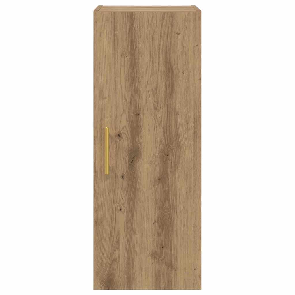 vidaXL Wall Mounted Cabinet Artisan Oak 34.5 x 34 x 90 cm