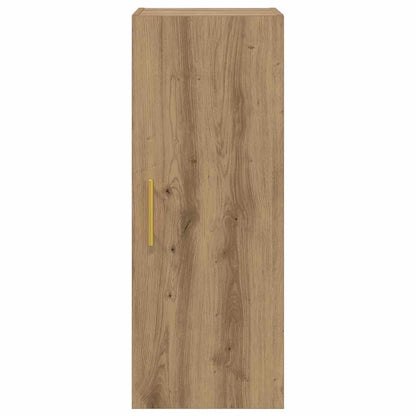 vidaXL Wall Mounted Cabinet Artisan Oak 34.5 x 34 x 90 cm