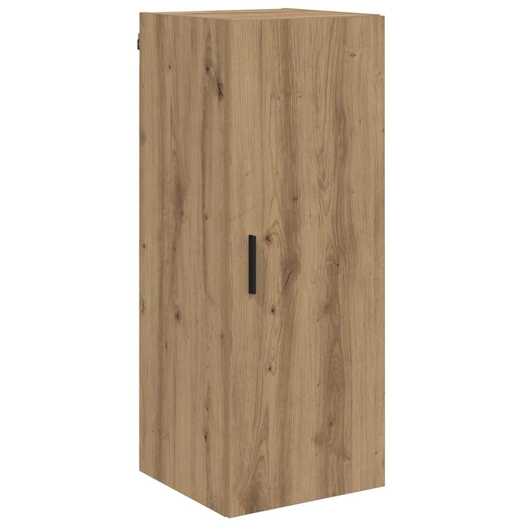 vidaXL Wall Mounted Cabinet Artisan Oak 34.5 x 34 x 90 cm