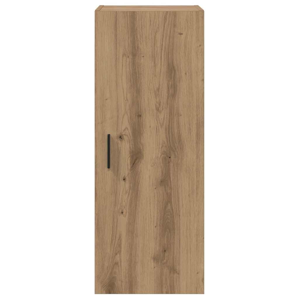 vidaXL Wall Mounted Cabinet Artisan Oak 34.5 x 34 x 90 cm