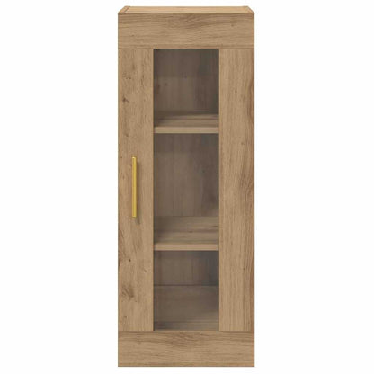 vidaXL Wall Mounted Cabinet Artisan Oak 34.5 x 34 x 90 cm