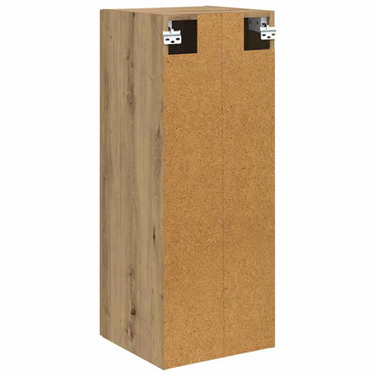 vidaXL Wall Mounted Cabinet Artisan Oak 34.5 x 34 x 90 cm