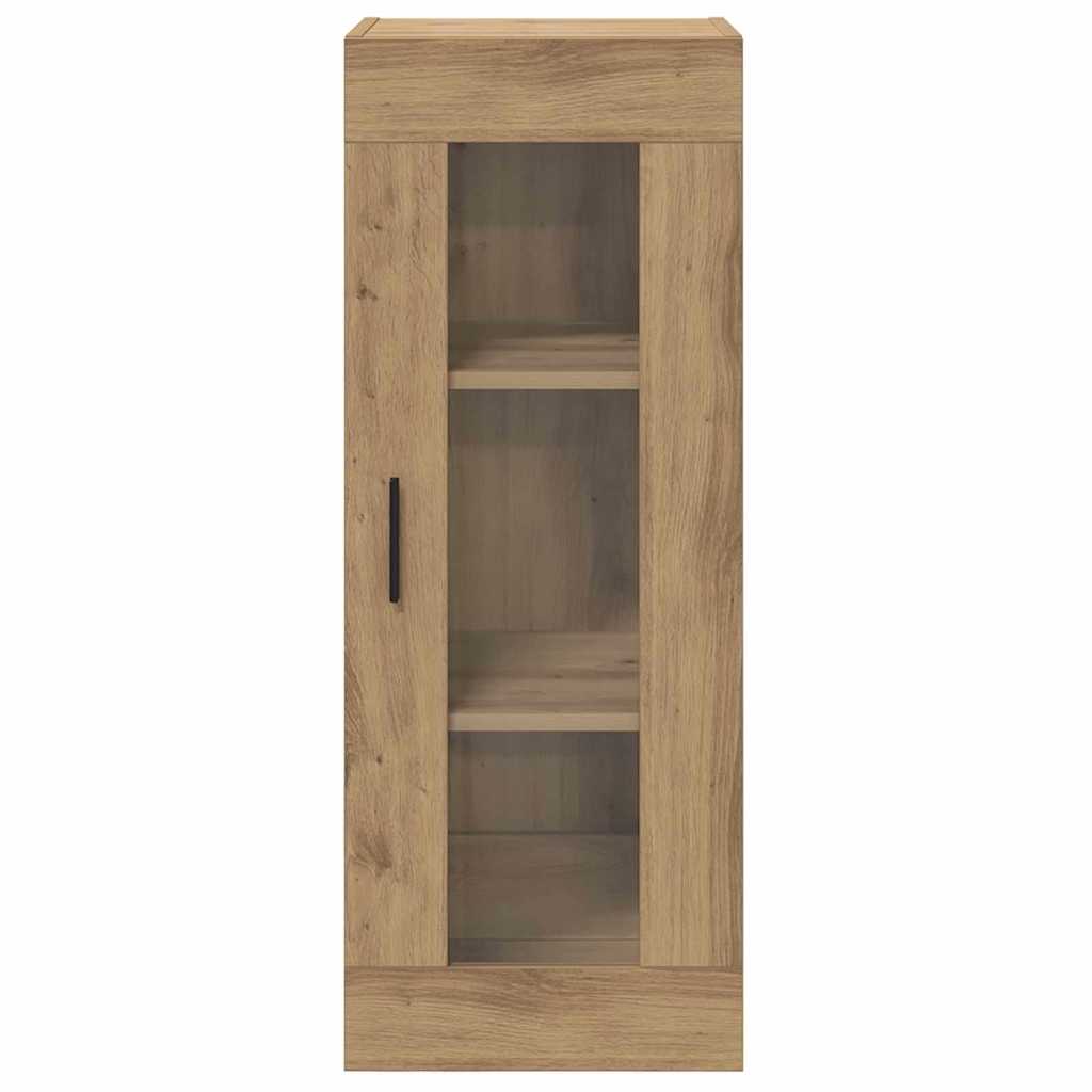 vidaXL Wall Mounted Cabinet Artisan Oak 34.5 x 34 x 90 cm