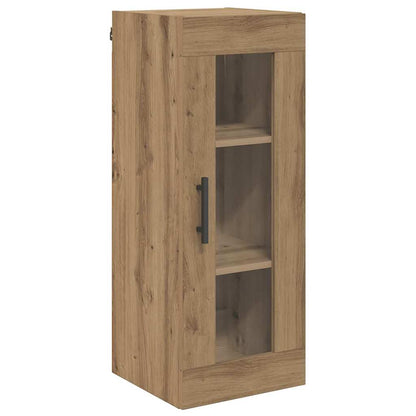 vidaXL Wall Mounted Cabinet Artisan Oak 34.5 x 34 x 90 cm