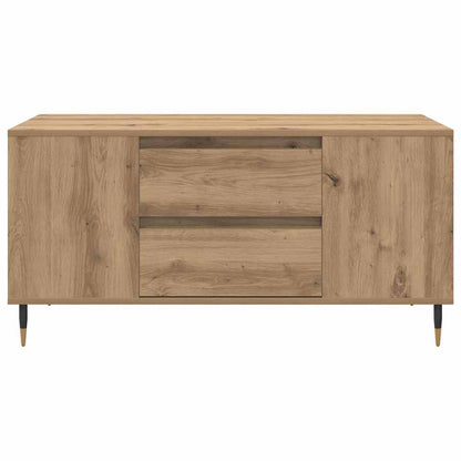 vidaXL Coffee Table Artisan Oak 102 x 44.5 x 50 cm Engineered Wood
