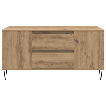 vidaXL Coffee Table Artisan Oak 102 x 44.5 x 50 cm Engineered Wood
