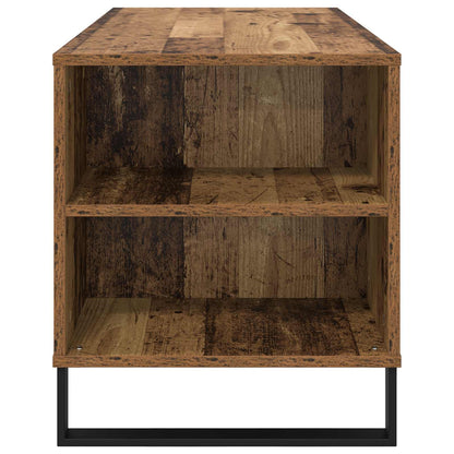 vidaXL Coffee Table Old Wood 102 x 44.5 x 50 cm Engineered Wood