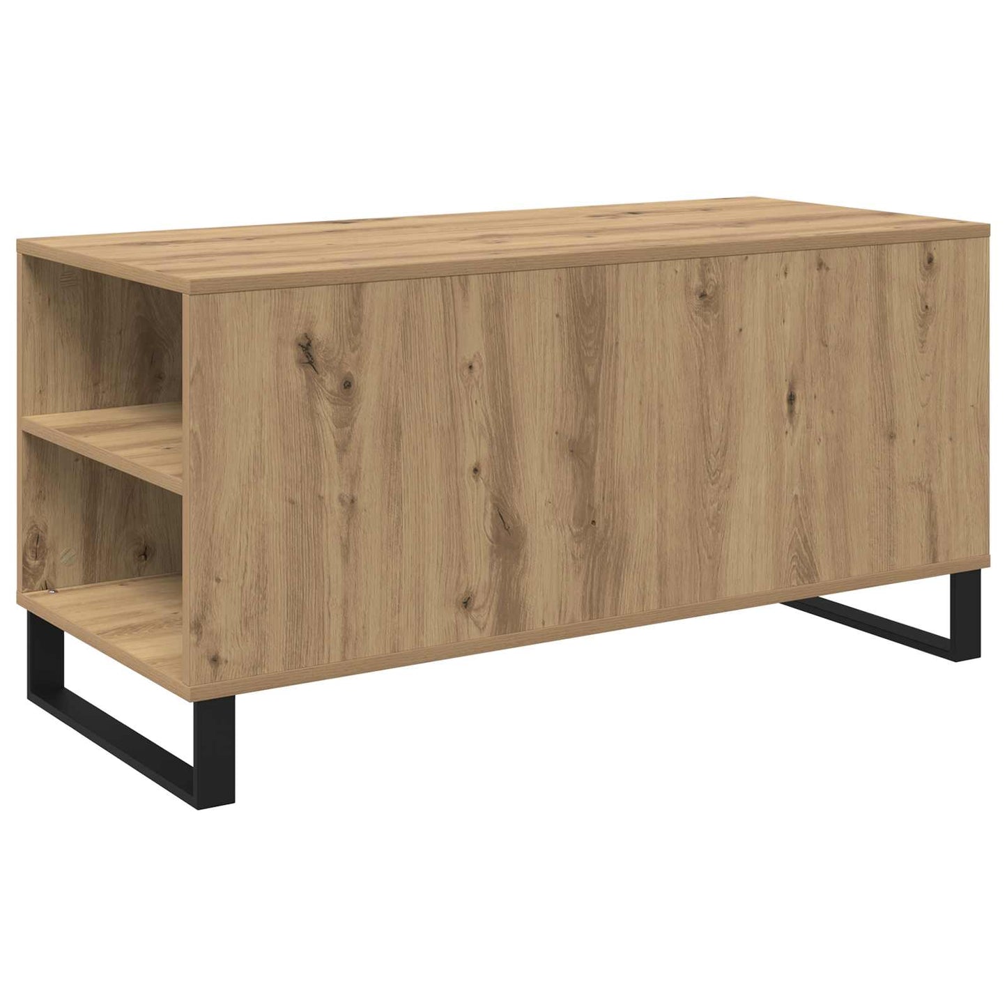 vidaXL Coffee Table Artisan Oak 102 x 44.5 x 50 cm Engineered Wood