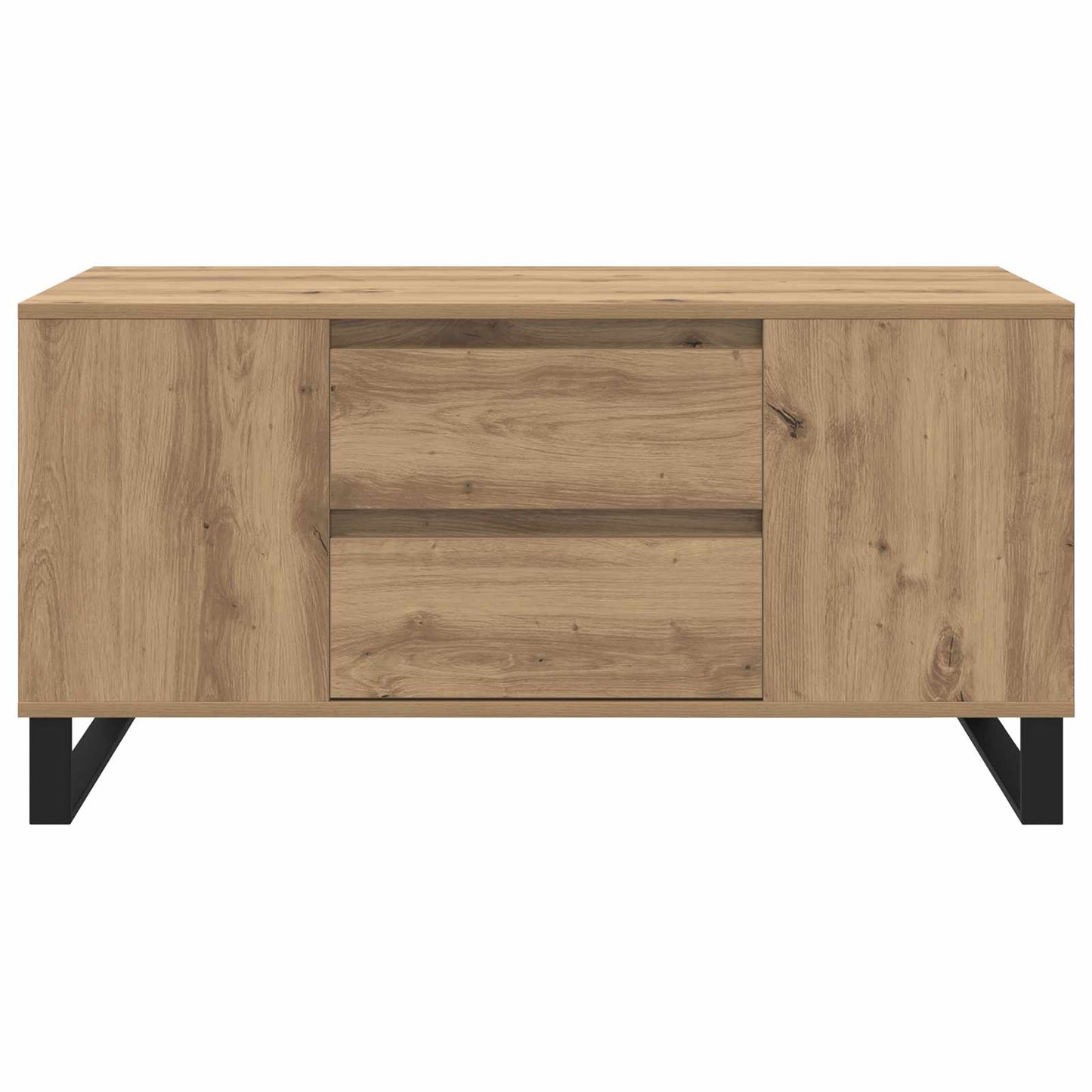 vidaXL Coffee Table Artisan Oak 102 x 44.5 x 50 cm Engineered Wood