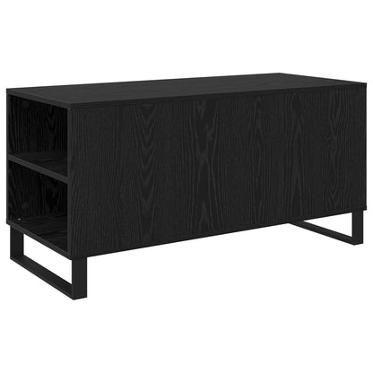 vidaXL Coffee Table Black Oak 102 x 44.5 x 50 cm Engineered Wood