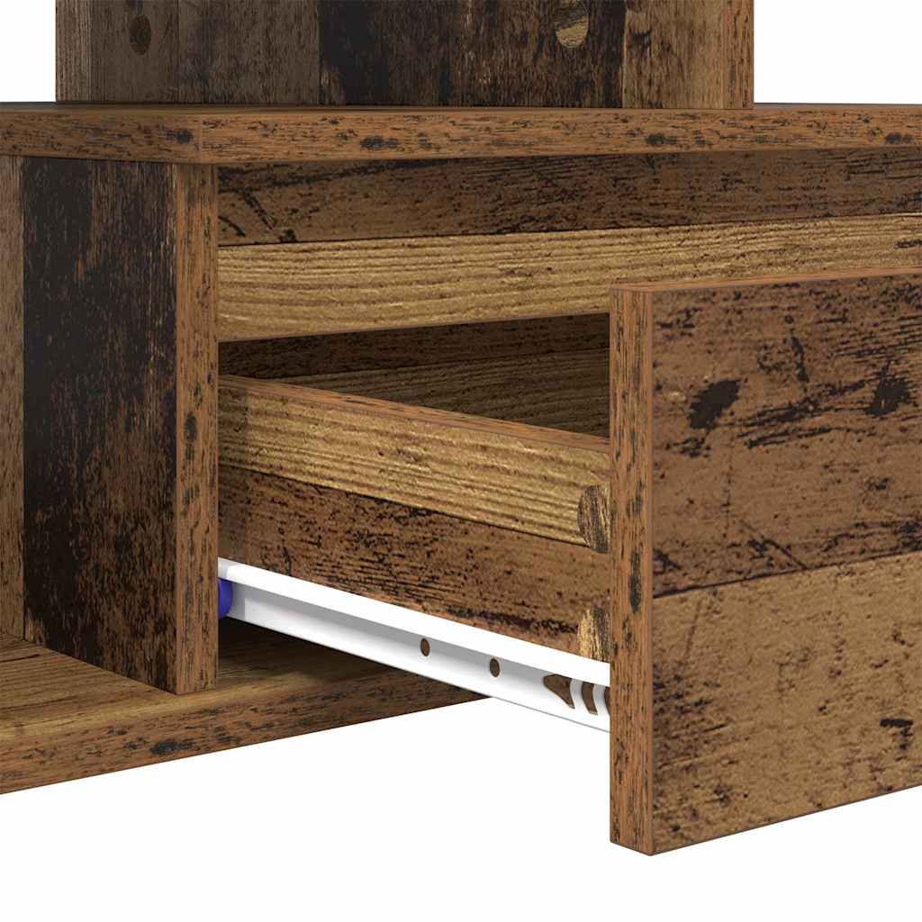vidaXL Coffee Table Old Wood 90 x 49 x 45 cm Engineered Wood