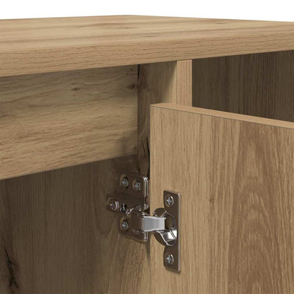 vidaXL TV Cabinet 100 x 35 x 55 cm Artisan Oak Engineered Wood