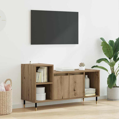 vidaXL TV Cabinet 100 x 35 x 55 cm Artisan Oak Engineered Wood