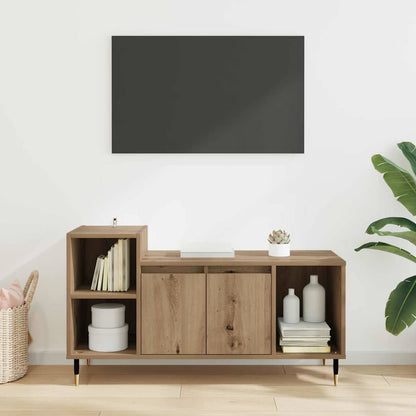vidaXL TV Cabinet 100 x 35 x 55 cm Artisan Oak Engineered Wood