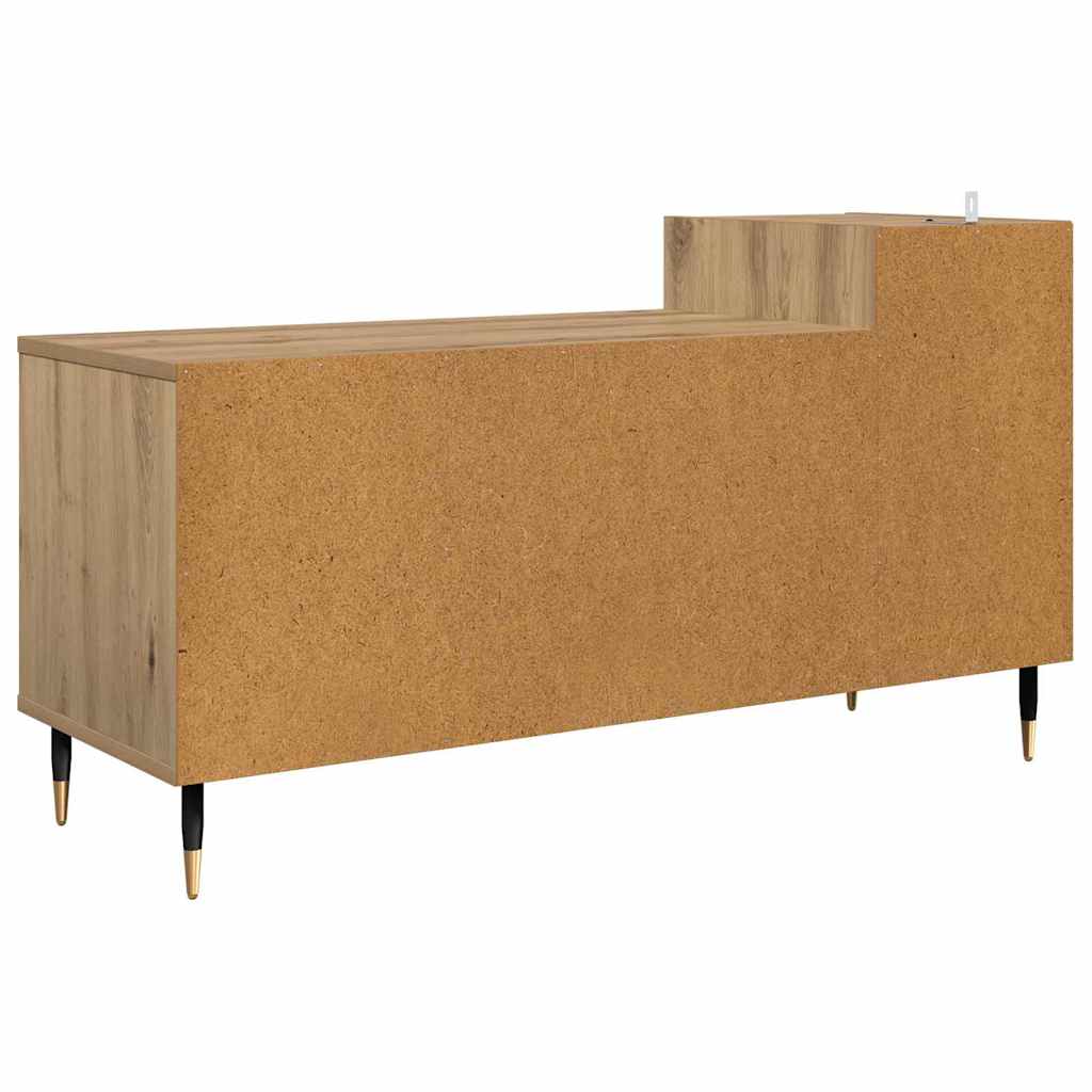 vidaXL TV Cabinet 100 x 35 x 55 cm Artisan Oak Engineered Wood