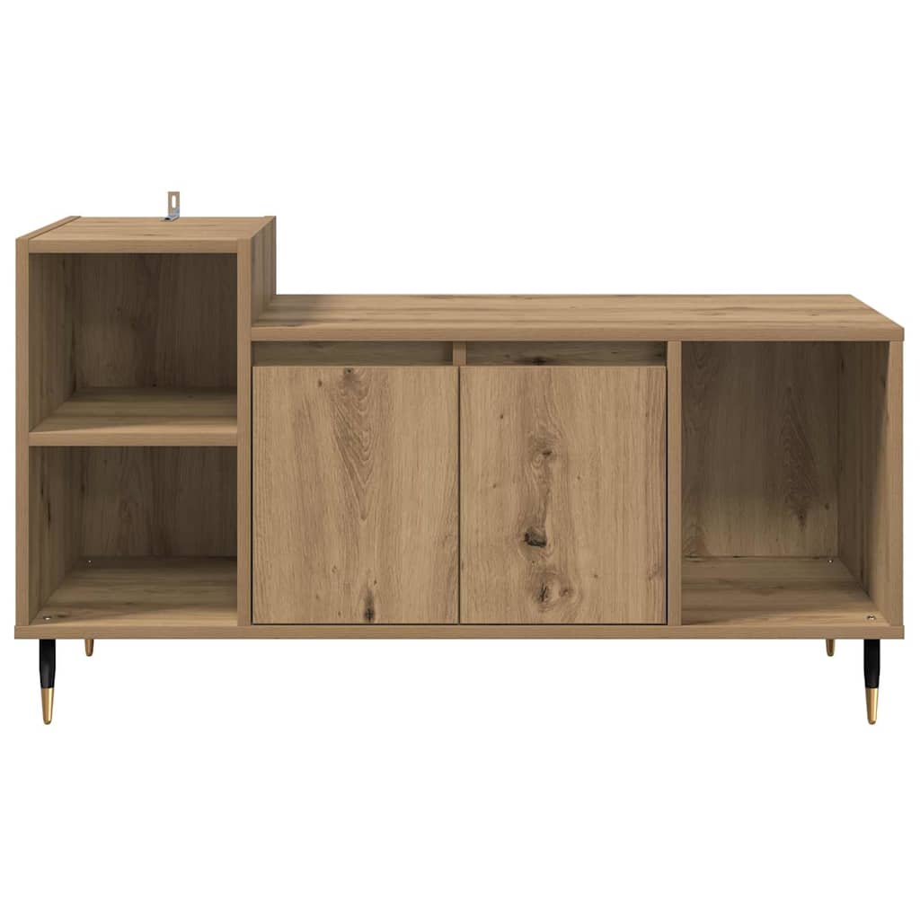 vidaXL TV Cabinet 100 x 35 x 55 cm Artisan Oak Engineered Wood