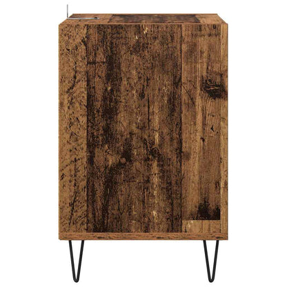 vidaXL TV Cabinet Old Wood 100 x 35 x 55 cm Engineered Wood