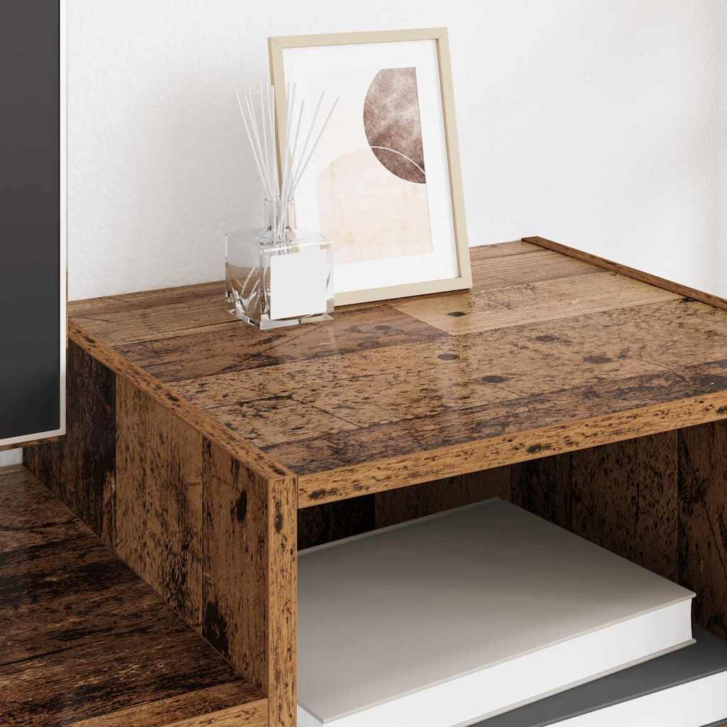 vidaXL TV Cabinet Old Wood 160 x 35 x 55 cm Engineered Wood