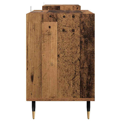 vidaXL TV Cabinet Old Wood 160 x 35 x 55 cm Engineered Wood