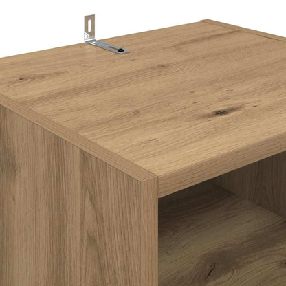 vidaXL TV Cabinet 160 x 35 x 55 cm Artisan Oak Engineered Wood