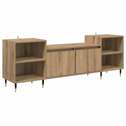 vidaXL TV Cabinet 160 x 35 x 55 cm Artisan Oak Engineered Wood