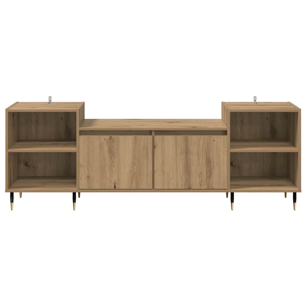 vidaXL TV Cabinet 160 x 35 x 55 cm Artisan Oak Engineered Wood
