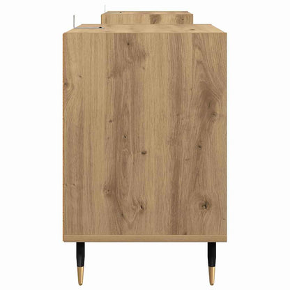 vidaXL TV Cabinet 160 x 35 x 55 cm Artisan Oak Engineered Wood