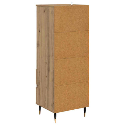 vidaXL Highboard Artisan Oak 40 x 36 x 110 cm Engineered Wood