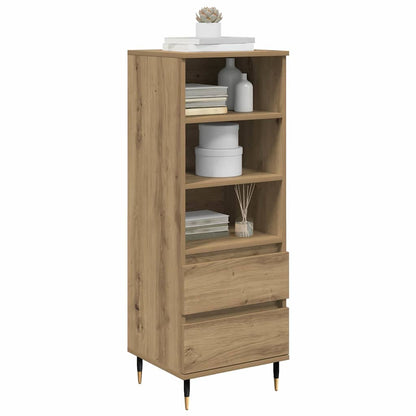 vidaXL Highboard Artisan Oak 40 x 36 x 110 cm Engineered Wood