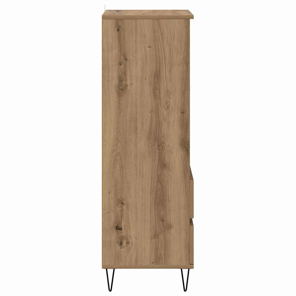 vidaXL Highboard Artisan Oak 40 x 36 x 110 cm Engineered Wood