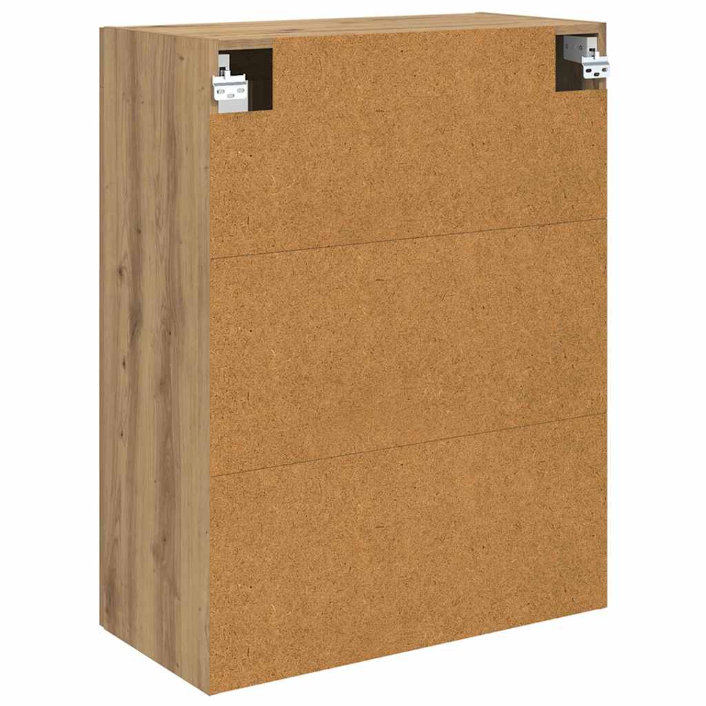 vidaXL Wall Mounted Cabinet Artisan Oak 69.5 x 34 x 90 cm
