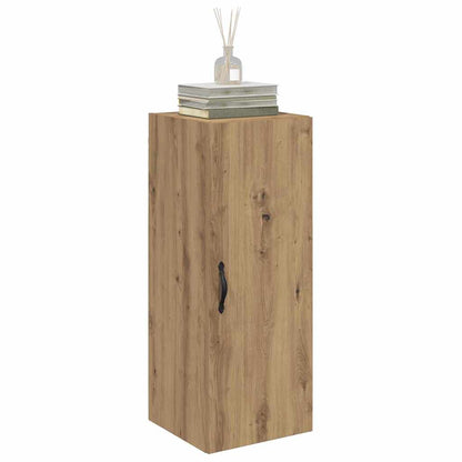 vidaXL Wall Mounted Cabinet Artisan Oak 34.5 x 34 x 90 cm