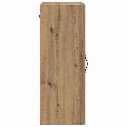 vidaXL Wall Mounted Cabinet Artisan Oak 34.5 x 34 x 90 cm