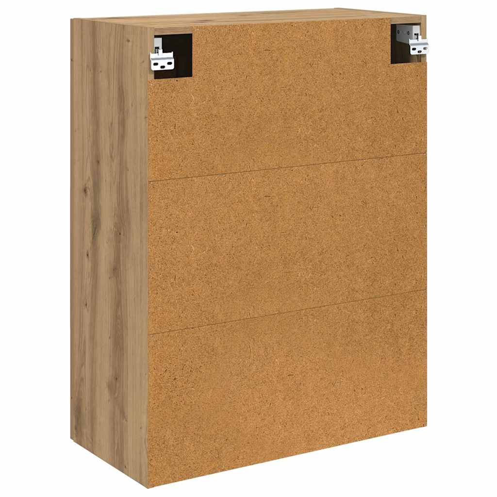 vidaXL Wall Mounted Cabinet Artisan Oak 69.5 x 34 x 90 cm